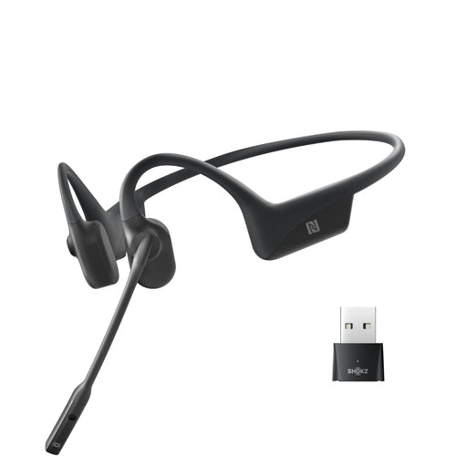 SHOKZ OpenComm UC - Black Headset Wireless Ear-hook Office/Call center Bluetooth SHOKZ OpenComm UC - Black Headset Wireless Ear-hook Office/Call center Bluetooth